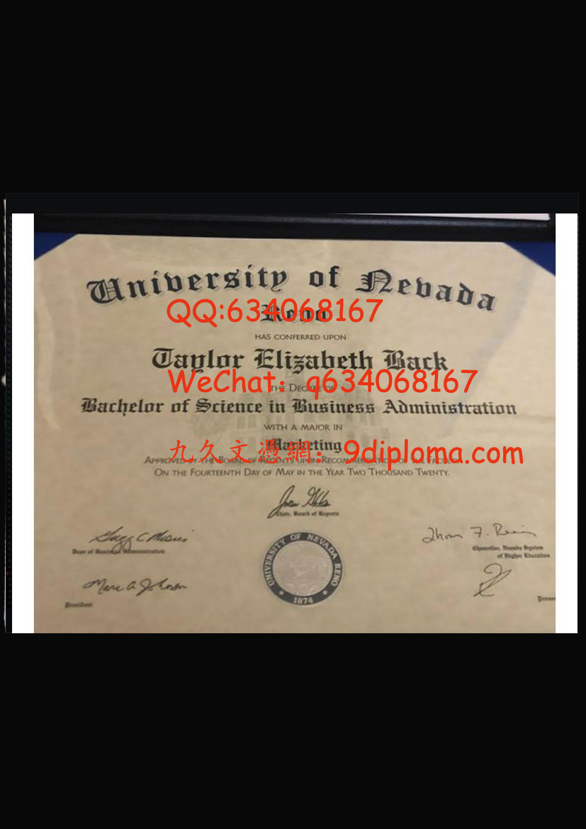 内华达大学里诺公立里诺分校毕业证样板