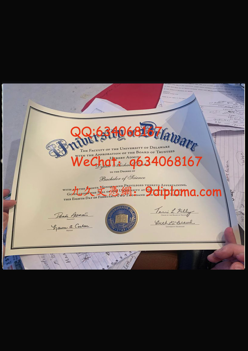 特拉华大学毕业证样板