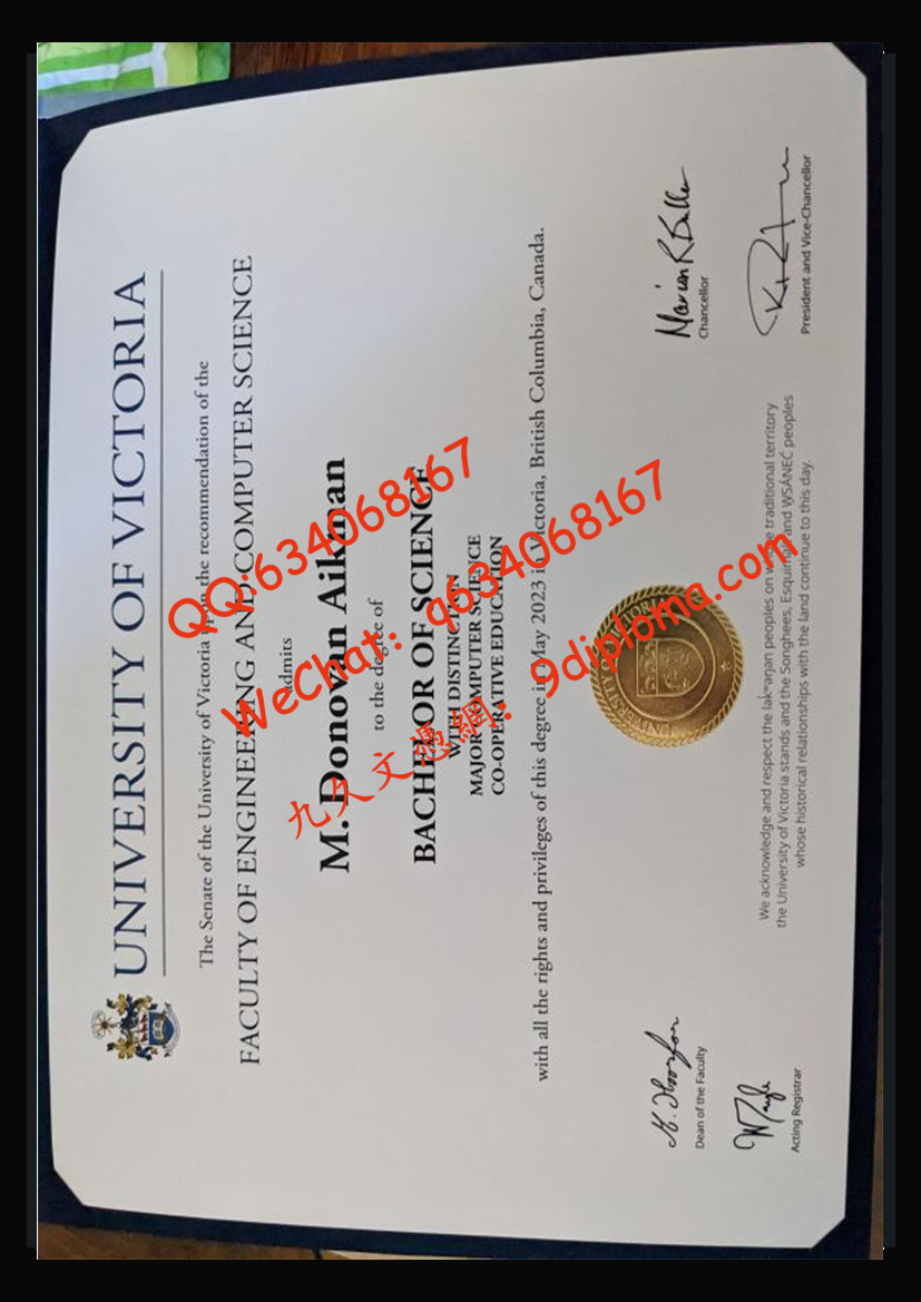 维多利亚大学毕业证样本